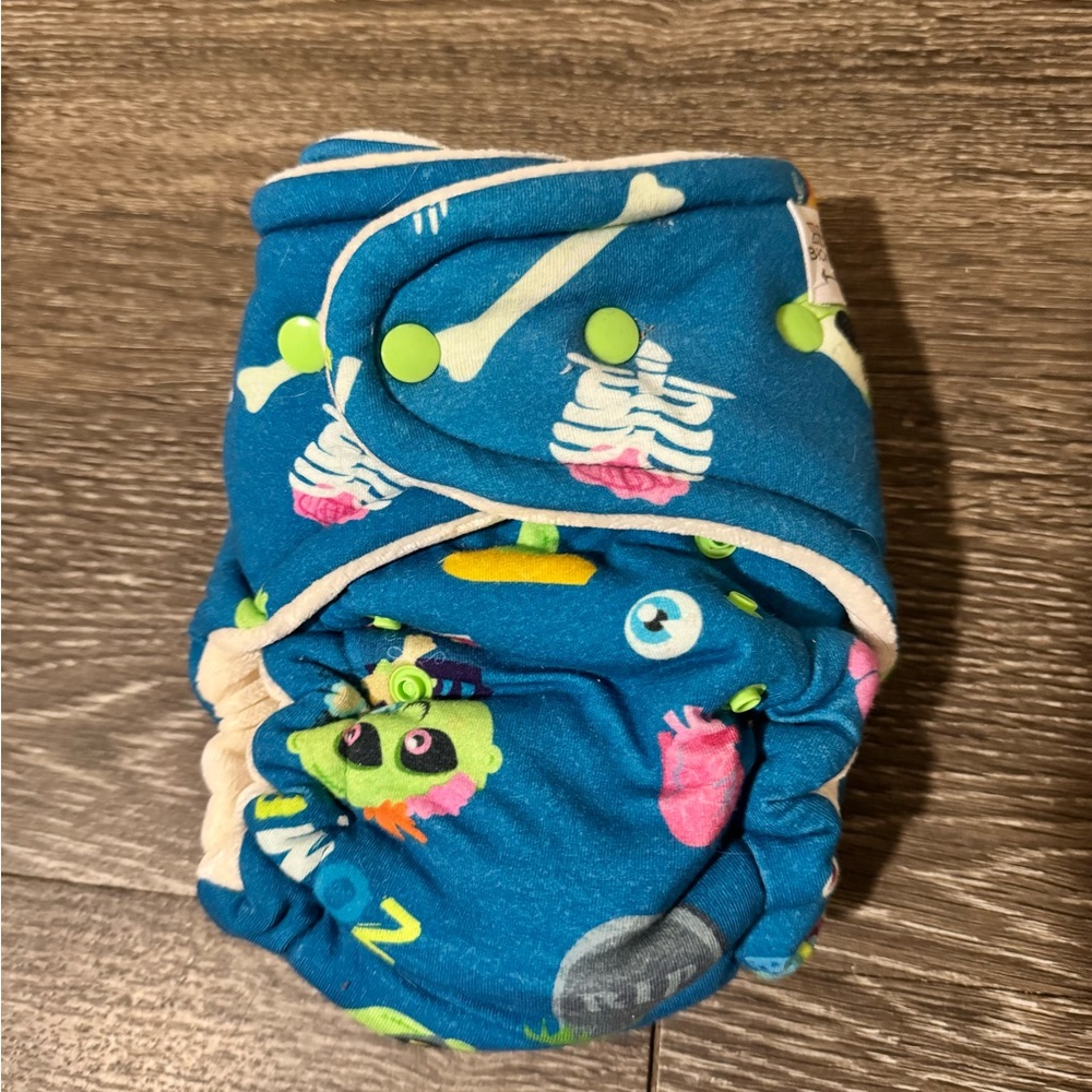 Bicklebear- Zombie cloth diaper